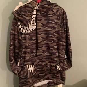 Boutique Double Hood Sweatshirt